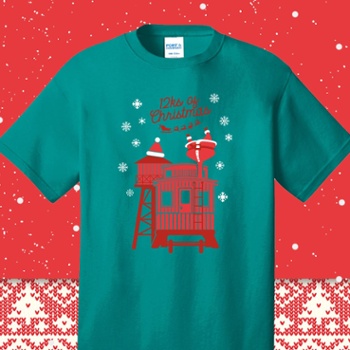 12ks of Christmas t-shirt for Kamiak High School Race in Marina Park, Kirkland WA