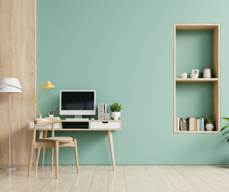 Color of a home office