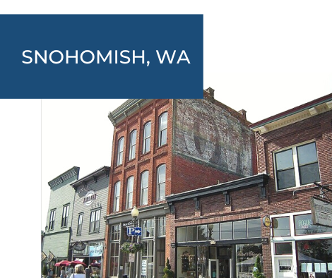Snohomish historic downtown